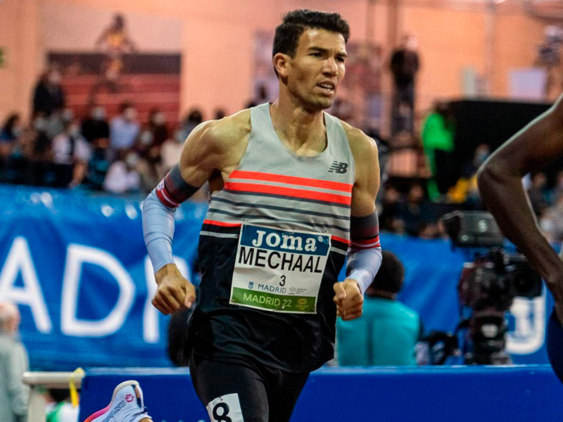 L'atleta palamosí, Adel Mechaal.