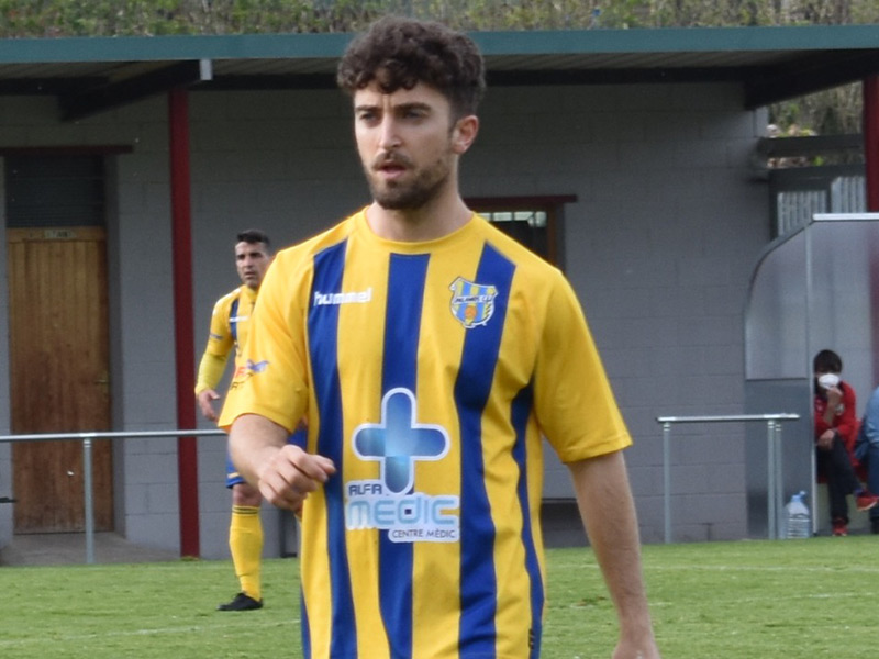 Carles Callicó ja va jugar ara fa dues temporades amb el Palamós. (Foto: Sergi Cortés).
