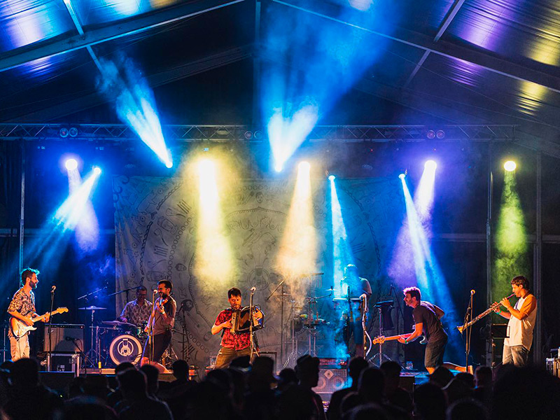 La formació Germà Negre, protagonistes avui del festival Rumb(A)Palamós. (Foto: Germà Negre).