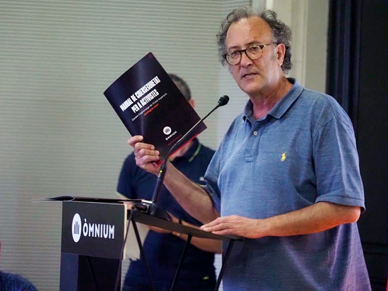 Xavier Antich, president d'Òmnium Cultural. (Foto: Òmnium Cultural).