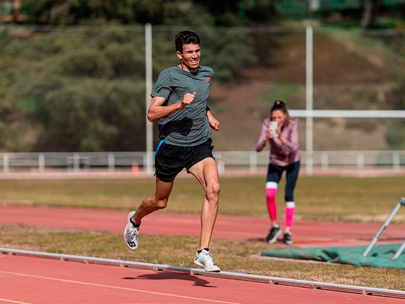 L'atleta palamosí del New Balance, Adel Mechaal. (Foto: instagram.com/adel.mechaal).