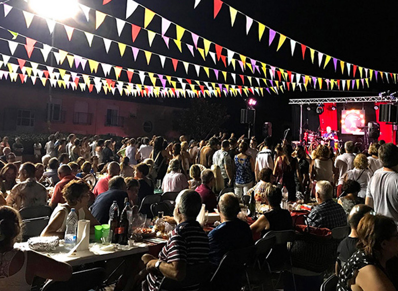 Imatge d'arxiu de la Festa Major de Sant Joan. (Foto: Associació de Veïns de Sant Joan).