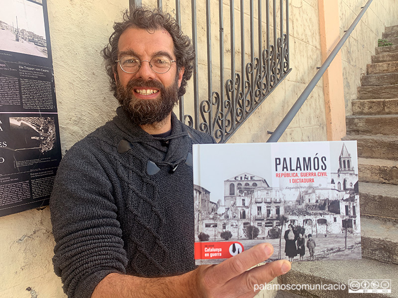 Alexan Weltz va publicar l'any passat el llibre 'Palamós: república, guerra civil i dictadura'.