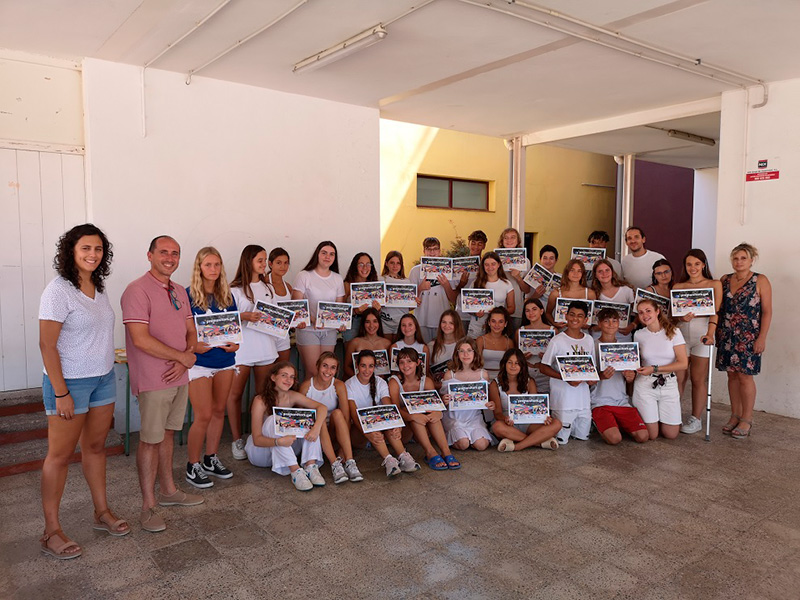 Trenta joves palamosins han participat a la darrera edició del Campus Jove d'Estiu. (Foto: Ajuntament de Palamós).