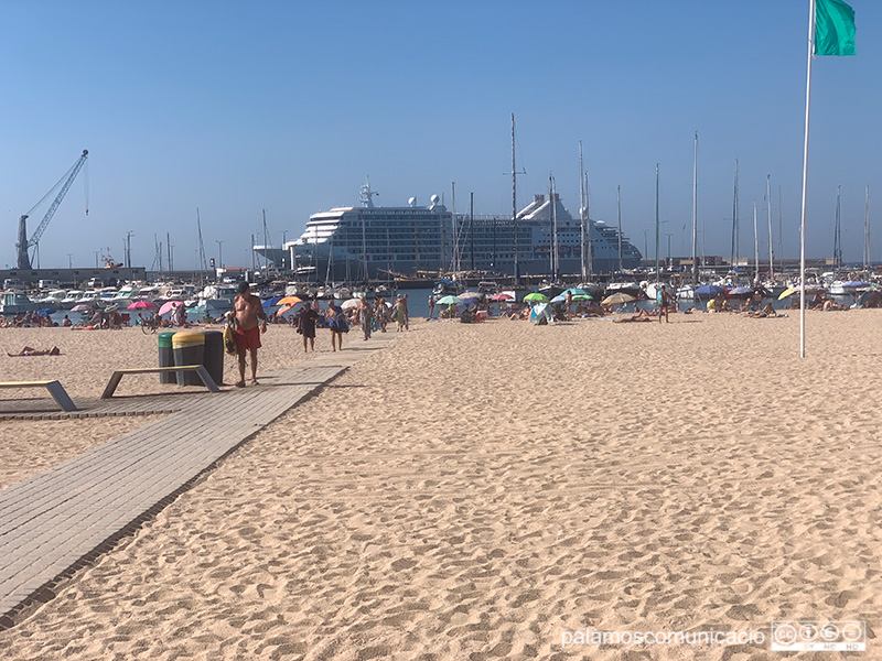 El Silver Dawn farà una estada avui al port de Palamós fins a les 11 de la nit.