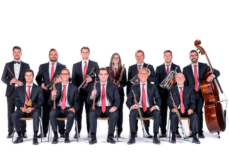 La cobla Sant Jordi actua avui al festival 'F'Estiu' de Calonge i Sant Antoni.