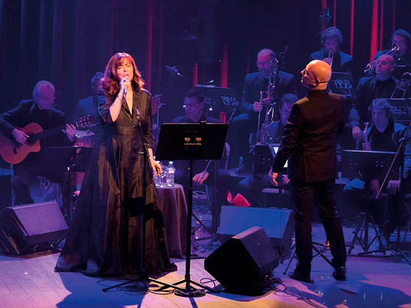 Maria del Mar Bonet i la Big Band Begues tancaran el 'F'Estiu' aquest dissabte. (Foto: Ajuntament de Calonge i Sant Antoni).