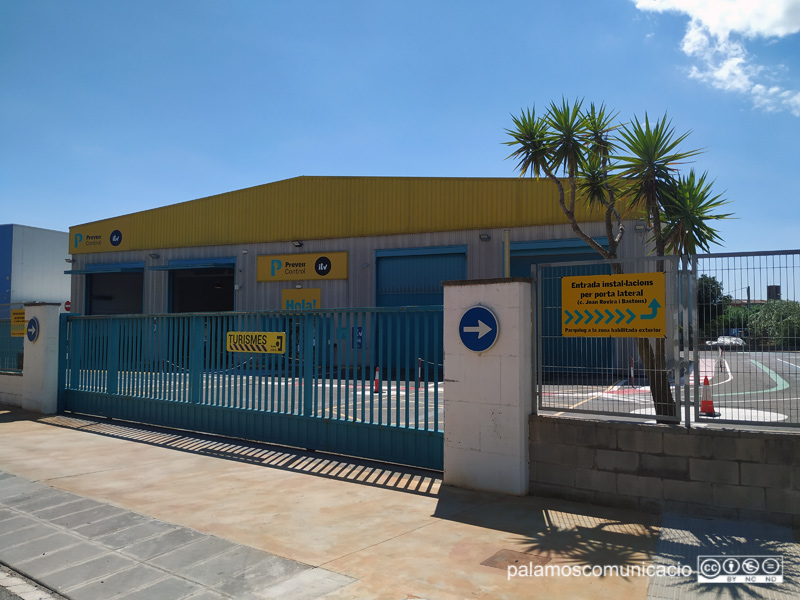 La Inspecció Tècnica de Vehicles de Palamós.