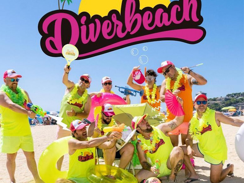 Cartell promocional de la Diverbeach 2022. (Foto: Orquestra Di-versiones).