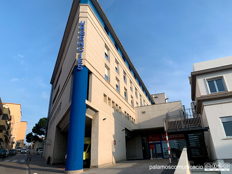 Servei d'Urgències de l'hospital de Palamós.