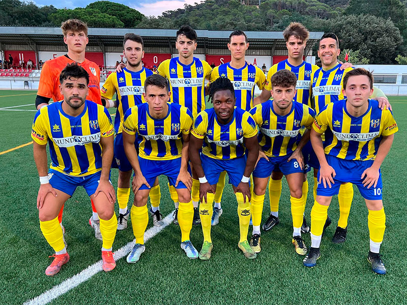 Continua la pretemporada del Palamós CF 2022-2023. (Foto: Palamós CF).
