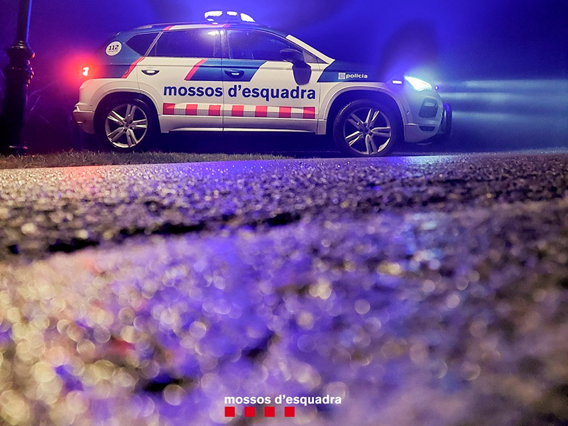 Un vehicle dels Mossos d'Esquadra. (Foto: Mossos d'Esquadra).