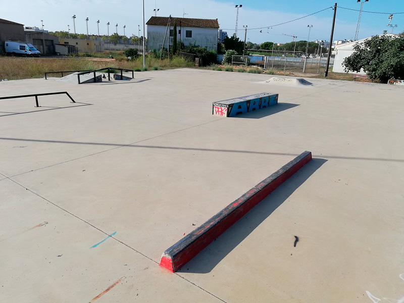 La pista d'skate municipal. (Foto: Ajuntament de Palamós).