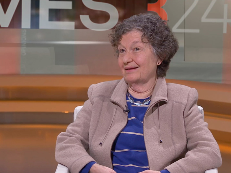 L'escriptora Maria Barbal. (Foto: TV3).