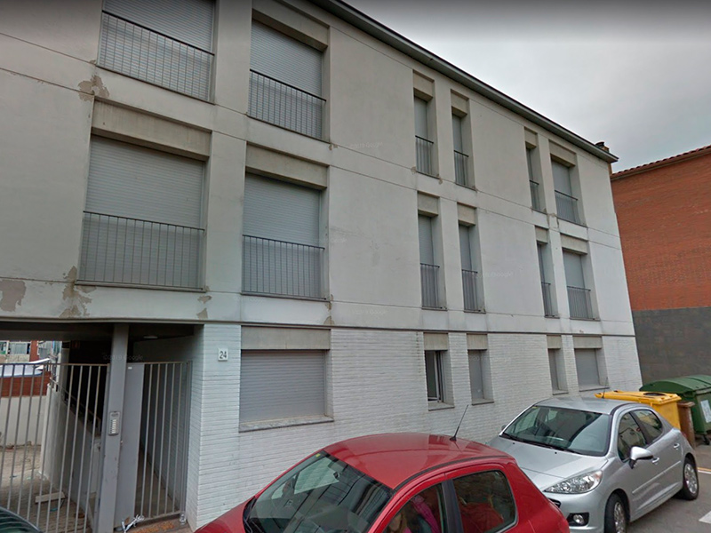 L'immoble està situat al carrer de la Sala 24 de Calonge. (Foto: Google Maps).