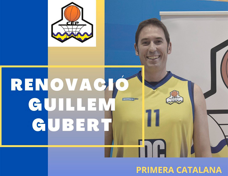 Guillem Gubert, amb 43 anys, jugarà una temporada més amb el sènior del Club Esportiu Palamós.