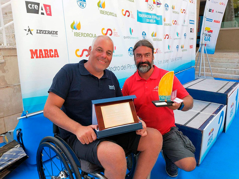 Jordi Cargol, regatista del CNCB Vela Palamós.