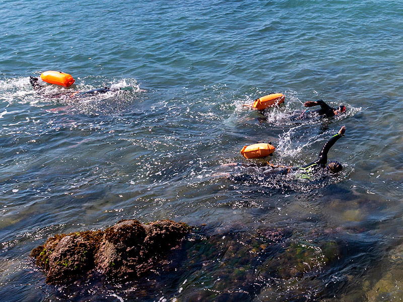 'Les Formgues Swim', protagonista aquest dissabte del Palamós Outdoor Sports Festival. (Foto: palamosesportiu.cat).