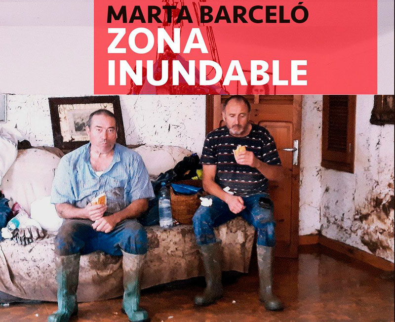 L'obra narra els forts aiguats de l'any 2018 a Mallorca. (Foto: Marta Barceló).