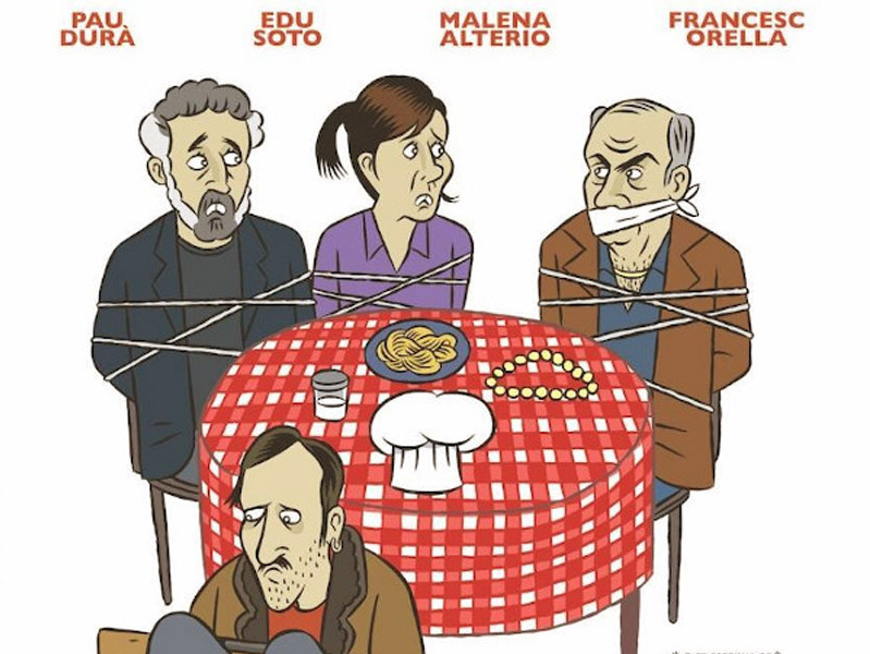 Cartell promocional del film 'Toscana'.