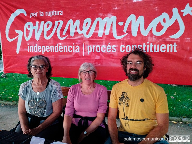 Integrants de la CUP Palamós - Vila-romà. (Foto: CUP Palamós - Vila-romà).