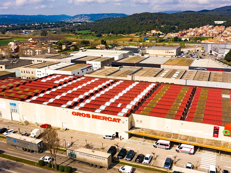 Vista aèria del polígon industrial de Palamós. (Foto: poligonsbaixemporda.cat).