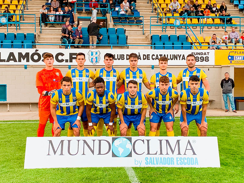 El Palamós CF estrena nou horari aquest diumenge (12h). (Foto: Palamós CF).