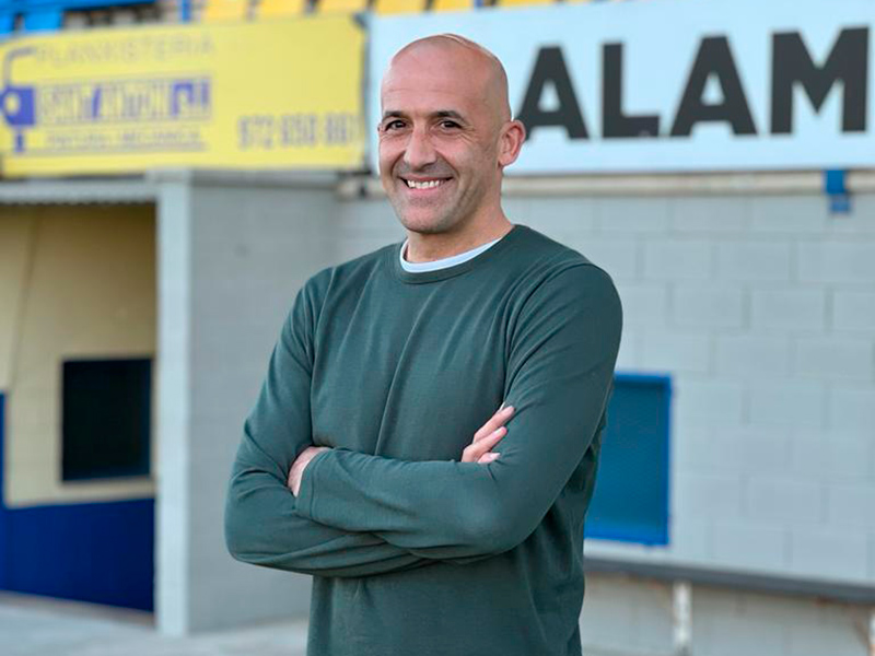 Joan Bayona deixa la banqueta del Palamós després de 7 jornades. (Foto. Palamós CF).