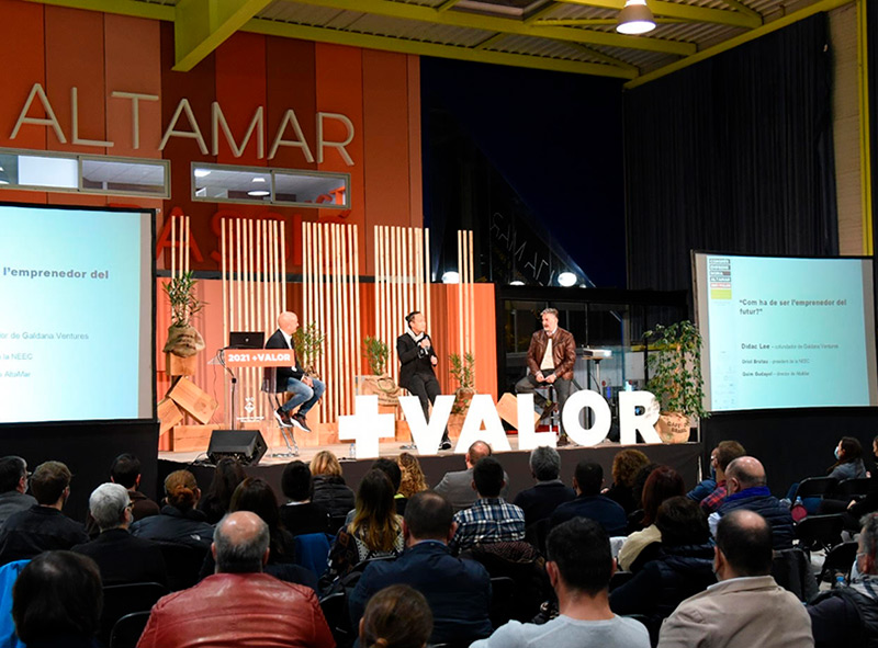 Imatge de l’edició 2021 del Congrés d’Empresa i Emprenedoria 'Altamar'. (Foto: Ajuntament de Calonge i Sant Antoni).