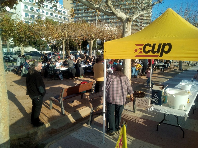 Imatge d'arxiu de l'EsCUPdellada organitzada per la CUP. (Foto: CUP Palamós - Vila-romà).