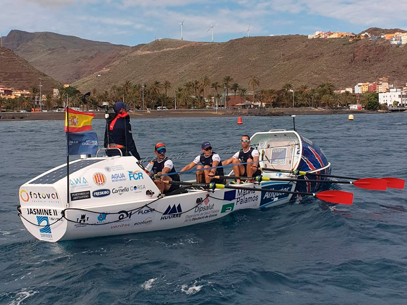 OceanCats comença avui la seva travessia de l'Atlàntic. (Foto: OceanCats).