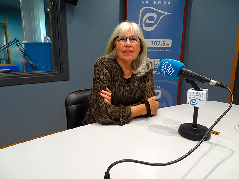 La regidora de la CUP Palamós - Vila-romà, Roser Huete.