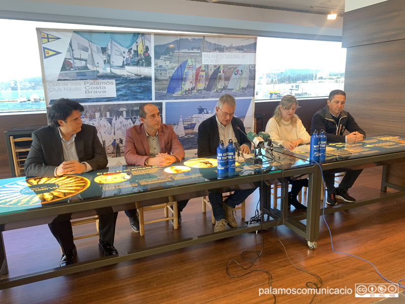 La presentació de la 46a Palamós Christmas Race s'ha fet aquest matí a l'Espai del Peix.