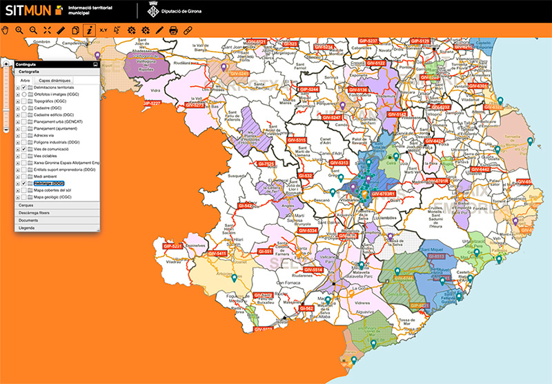 Els ajuntaments podran editar i modificar les adreces i vies dels municipis directament al mapa digital.