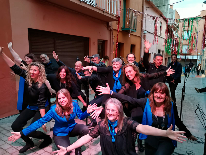 La formació Fusions Grup Vocal, en una imatge d'arxiu.