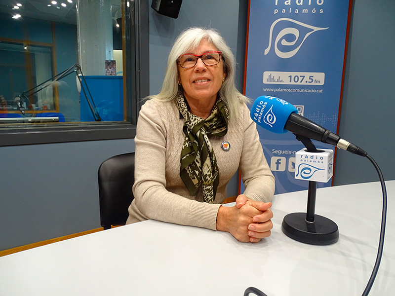 La regidora de la CUP Palamós - Vila-romà, Roser Huete.