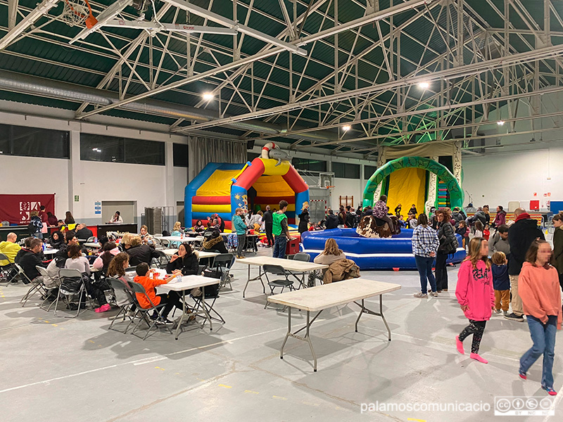 El Parc Infantil de Nadal de la Nau dels 50 metres, aquest passat dimarts.
