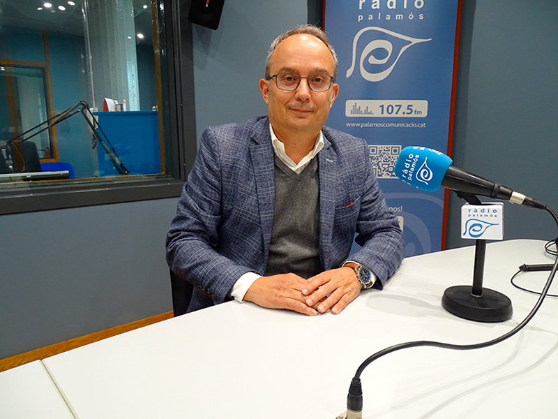 El regidor del PSC a l'Ajuntament de Palamós, Josep Coll.