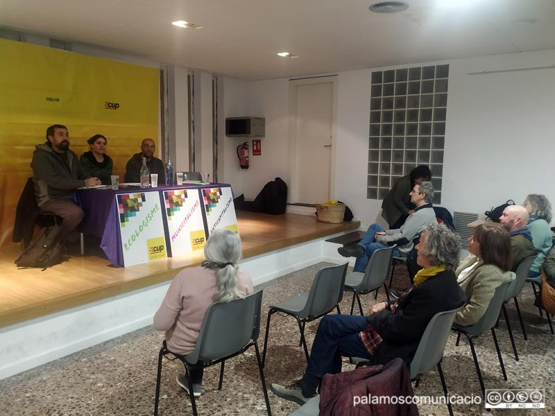 L'acte es va fer a l'antic Punt Jove, al carrer de Santa Marta.