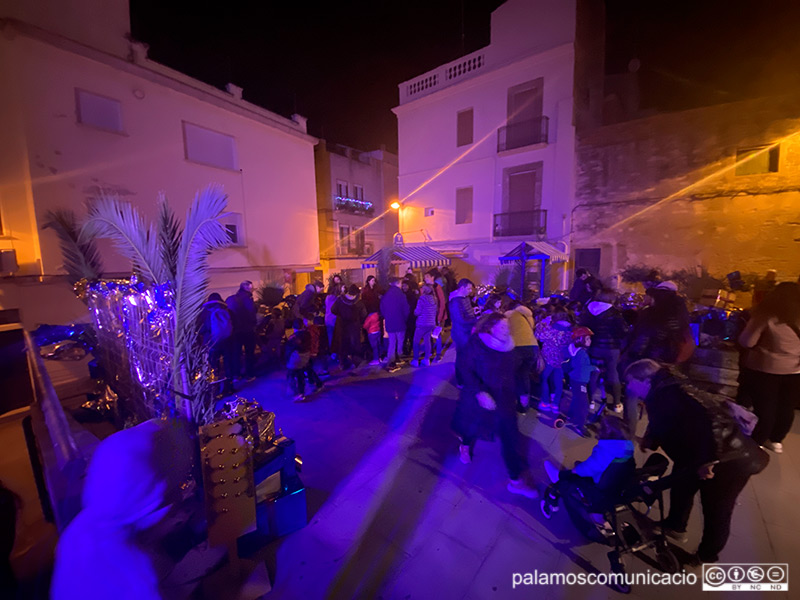 La plaça del Teatre La Gorga, va ser una de les places on es va fer l'activitat 