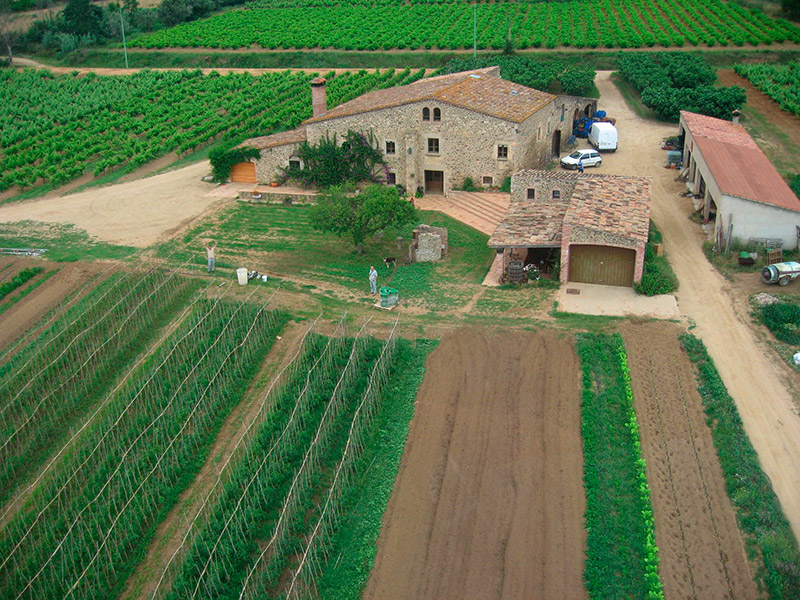 El Mas Ponsjoan de Calonge. (Foto: Mas Ponsjoan).