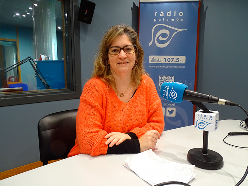 Maria Puig, regidora d'Habitatge de l'Ajuntament de Palamós i alhora vicepresidenta de la Diputació de Girona.