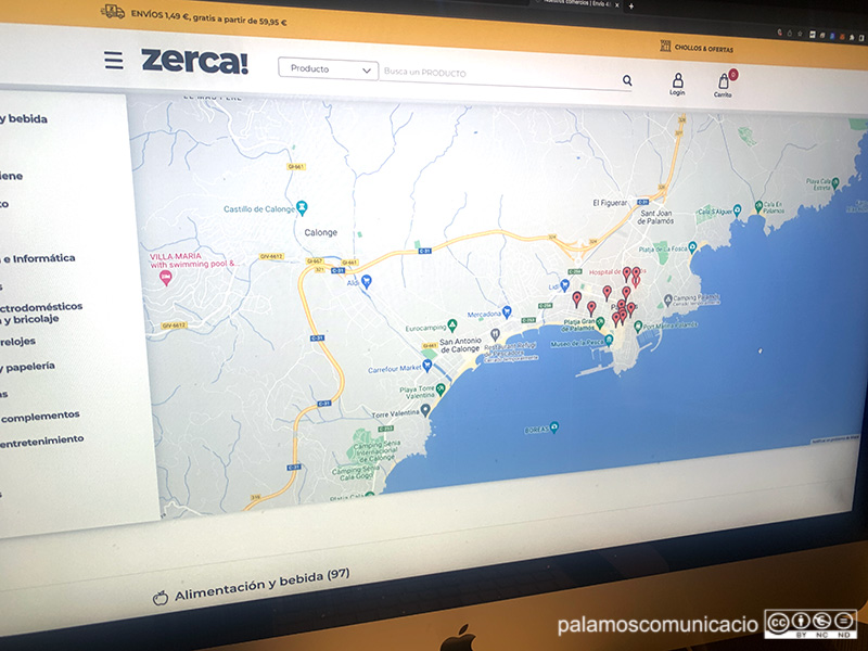 'Zerca' és un marketplace on fins a 1.000 comerços de proximitat de tot l'Estat venen els seus productes.