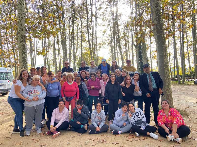 Una sortida de la Fundació Vimar, aquesta passada tardor. (Foto: Fundació Vimar).