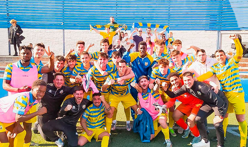 El Palamós va aconseguir ahir una meritòria victòria al camp del Granollers. (Foto: Palamós CF).