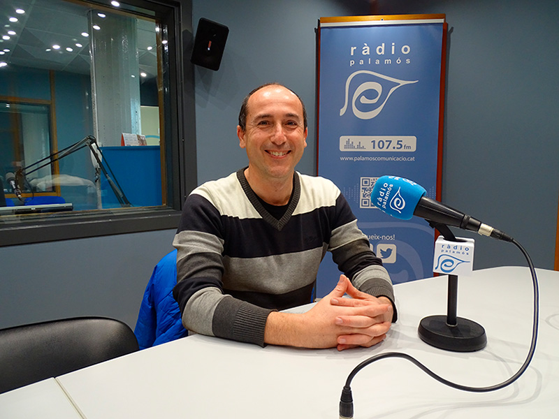 L'alcalde de Palamós, Lluís Puig (ERC).