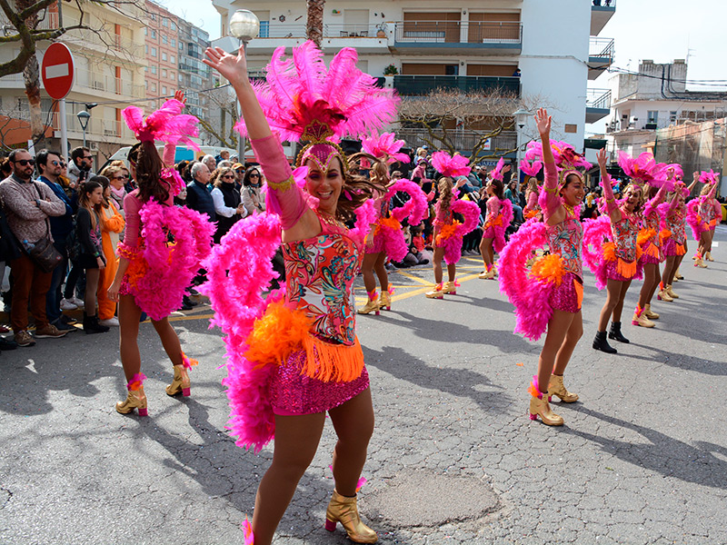 Imatge d'arxiu de la rua del Carnaval de Sant Antoni: (Foto: Ajuntament de Calonge i Sant Antoni).