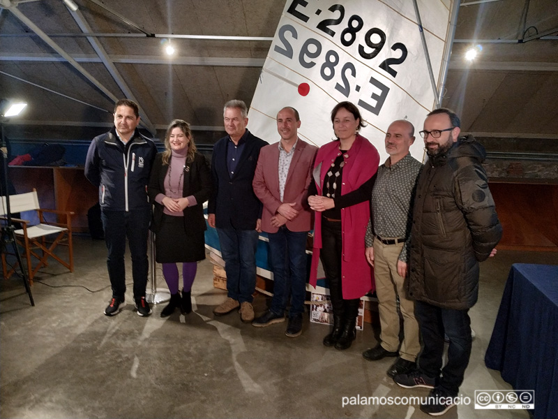 La presentació de la Palamós Optimist Trophy s'ha fet aquest migdia al Museu de la Pesca.
