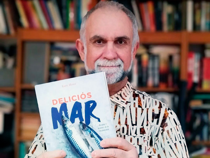 Enric Hence fa la presentació del seu llibre avui a les 6 de la tarda a l'Espai del Peix. (Foto: Enric Herce).