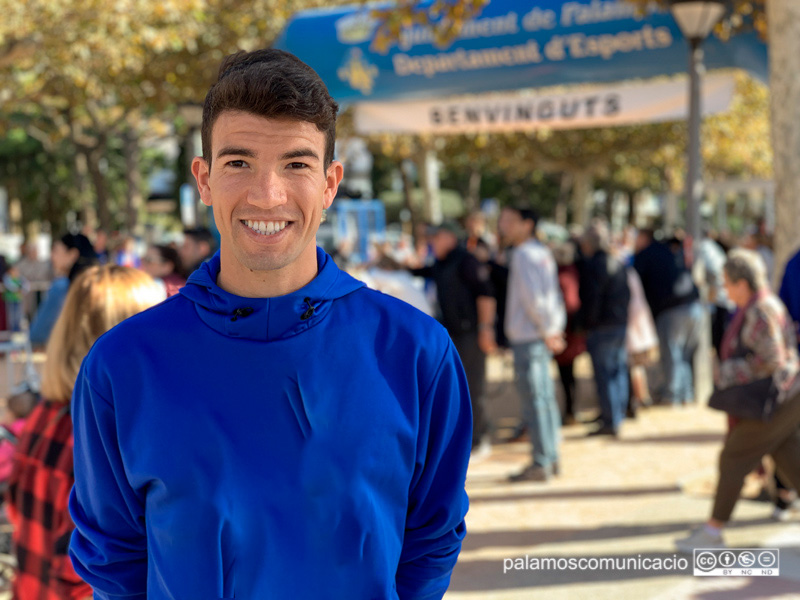 L'atleta palamosí, Adel Mechaal en una imatge d'arxiu.